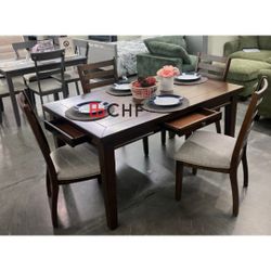 Dining Table Set With 4 Chairs  //  Different Models Available 