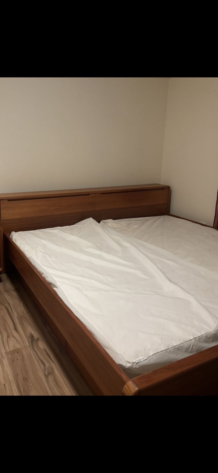Sun Cabinet Queen Bed Frame