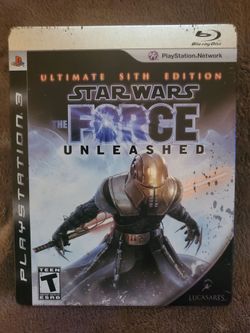 Star wars the force unleashed sith edition PS3