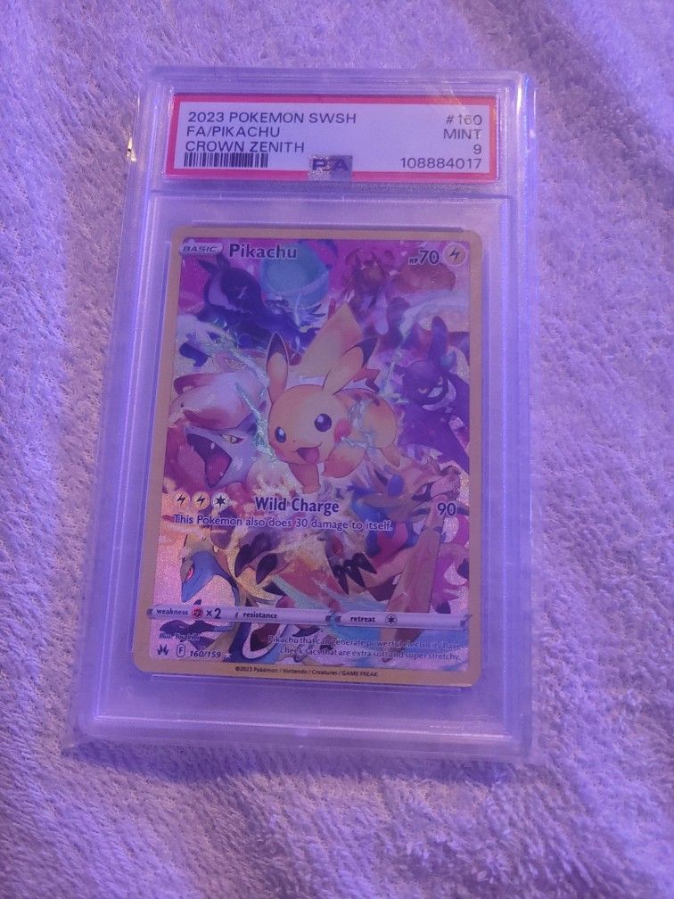 Pikachu Pokemon Card Psa 9