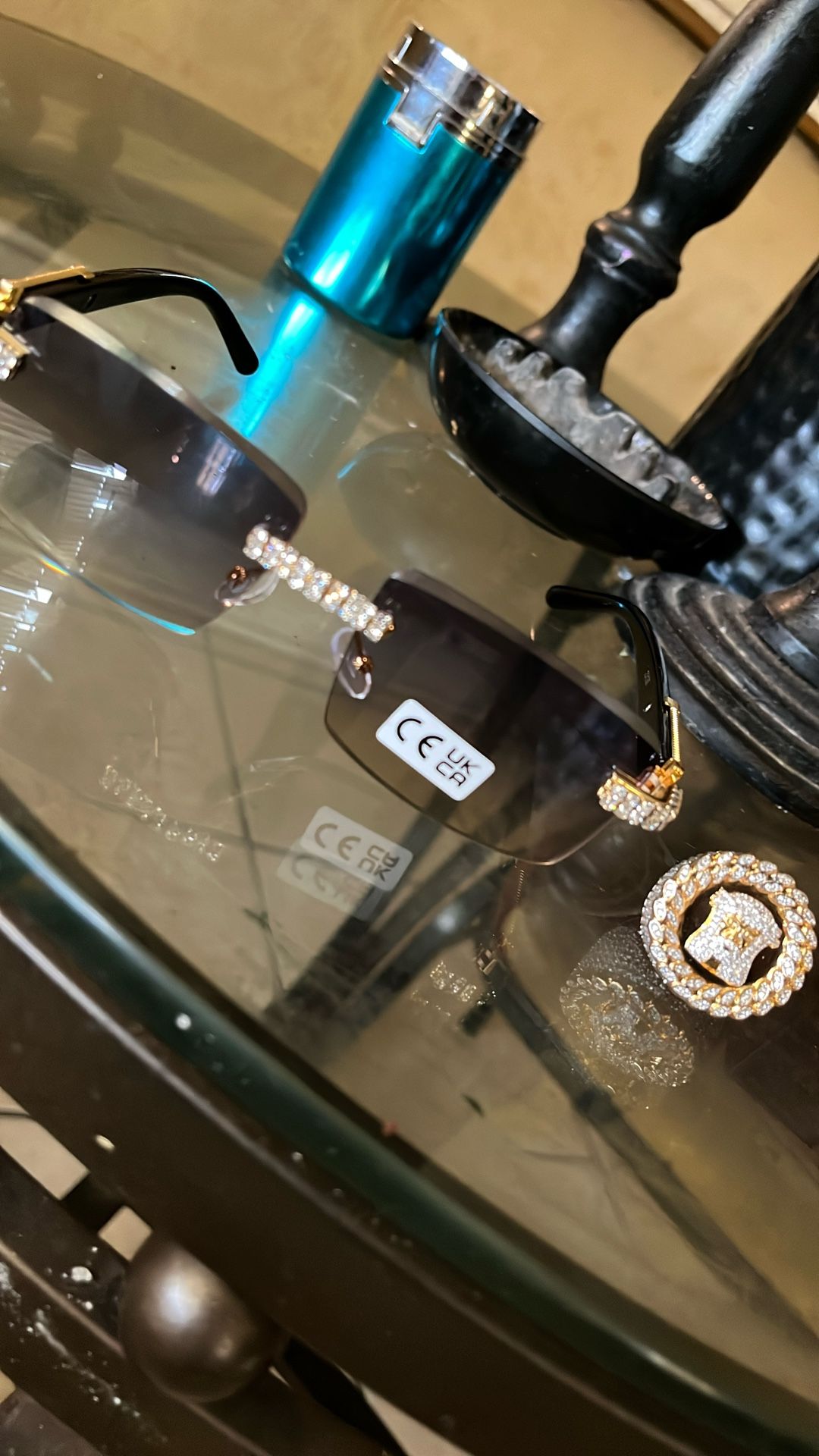 Glass And Rings