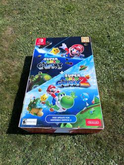 Super Rare Nintendo Switch 2 x Super Mario Bundle Pole Display