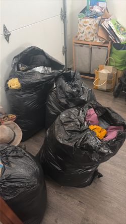 3 bags of men and women clothes