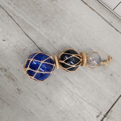 Nautical Twine & Glass Outdoor Hang