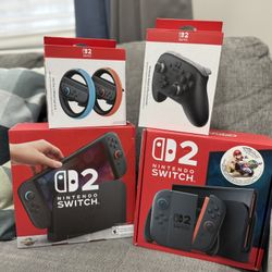 Brand New Nintendo Switch 2 MarioKart World Console Bundle
