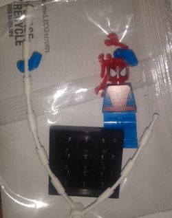 Spiderman lego figure