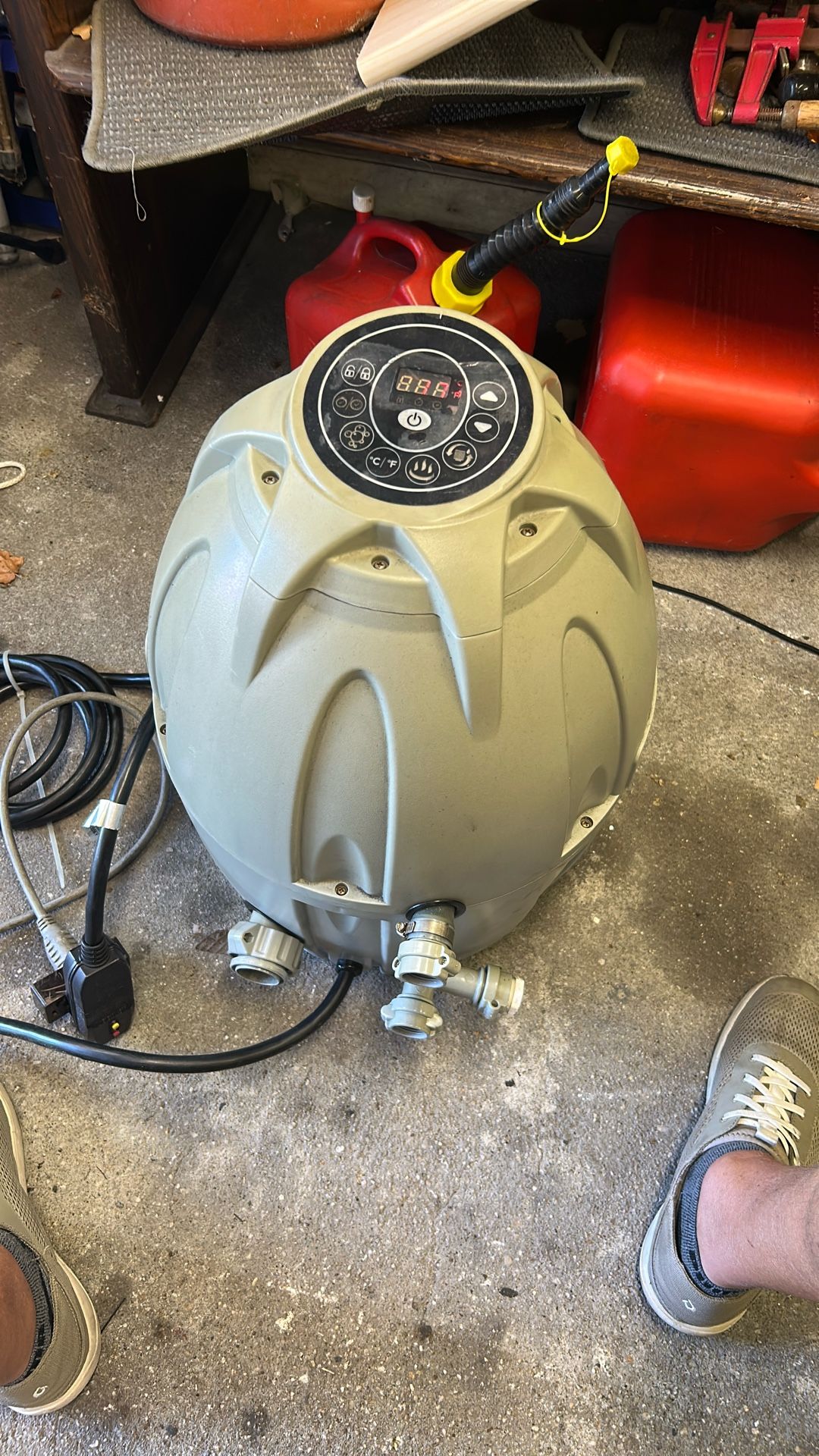 Outdoor Hot Tub Filter And Heater
