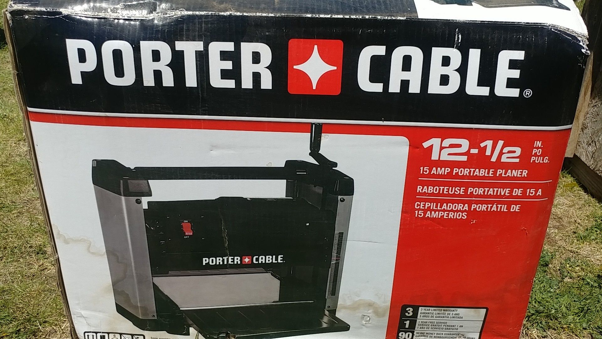 Porter cable 12.5 in. PO PULG 15 AMP PORTABLE PLANER