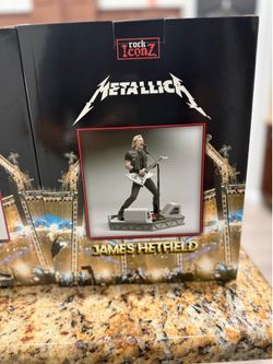 🎸 Metallica Rock Iconz Complete Band Set – James, Lars, Kirk & Robert 🎸