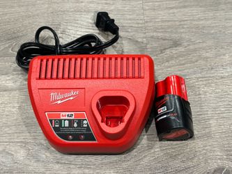 Milwaukee m12 2.0 battery and charger $35 firm pick up only