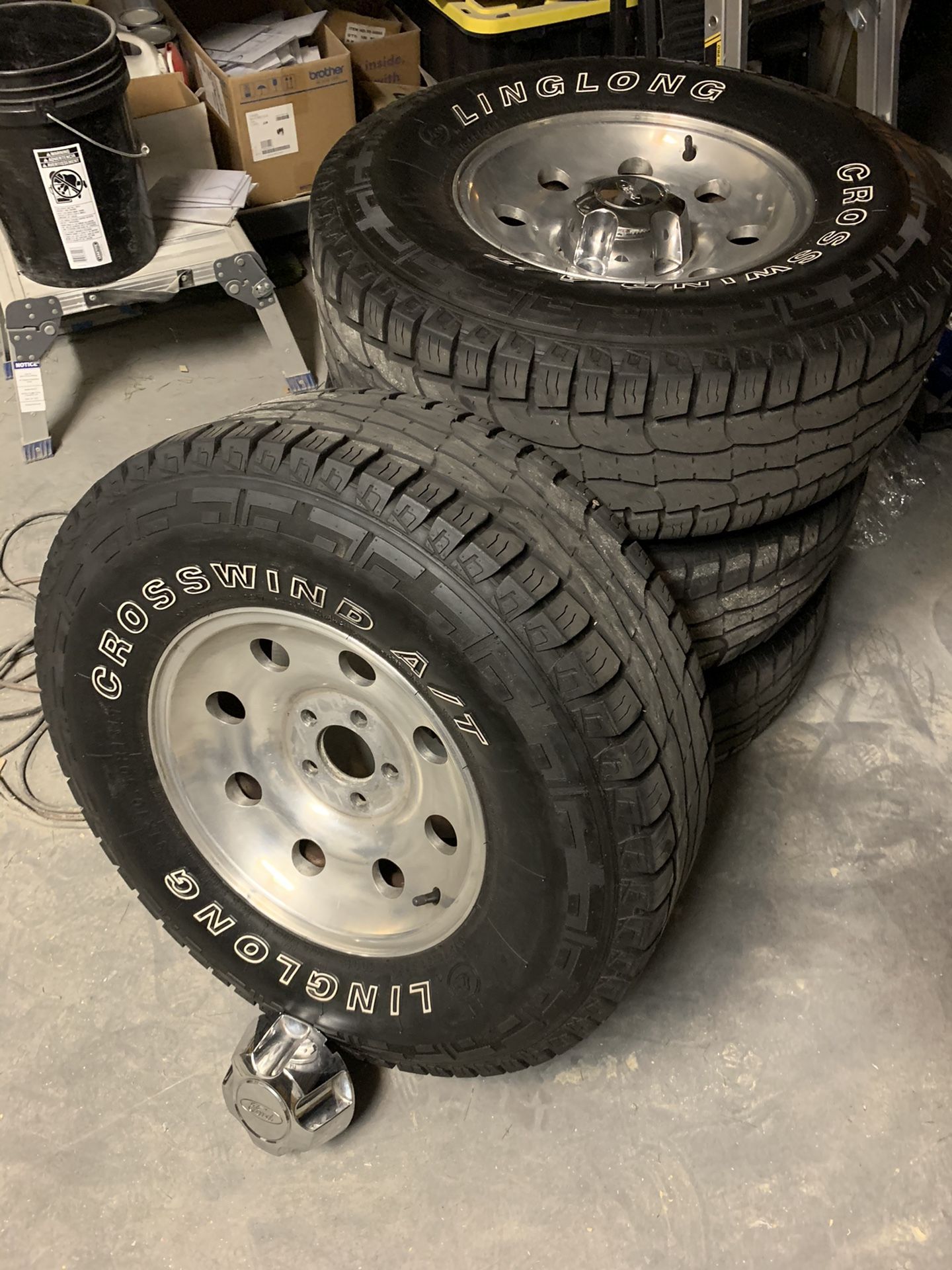 15 Inch Ford Ranger FX4 Level II Aluminum Alcoa Wheels 5x4.5 5x114.3