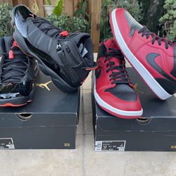 JORDAN SIZE 12 RINGS AND ONES 