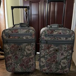 Carry On Vintage Luggage