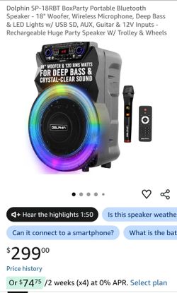 Karaoke speaker