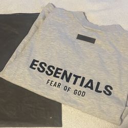 NICE fear, God, essentials T-shirt