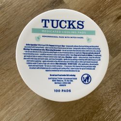 Postpartum Peri Bottle And Tucks Pads