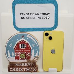 Apple IPhone 14 Unlocked -90 Day Warranty-$1 DOWN-NO Credit Needed