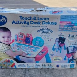 Touch & learn activity desk deluxe 3in 1