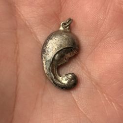 Silver Mother Mary & Child Pendant 