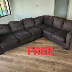 FREE Living Spaces Sectional Sofa