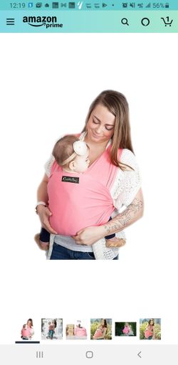 Baby girl carrier wrap