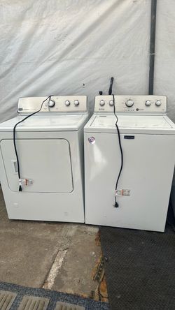 Lavadora y secadora de gas maytag