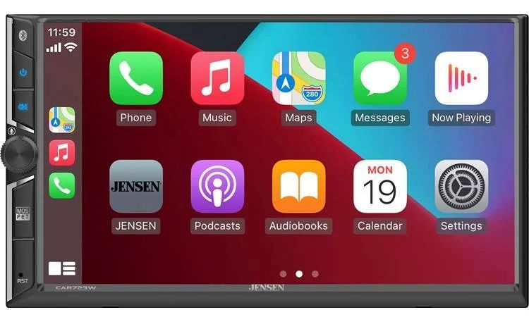 Jensen CAR723W Digital multimedia receiver