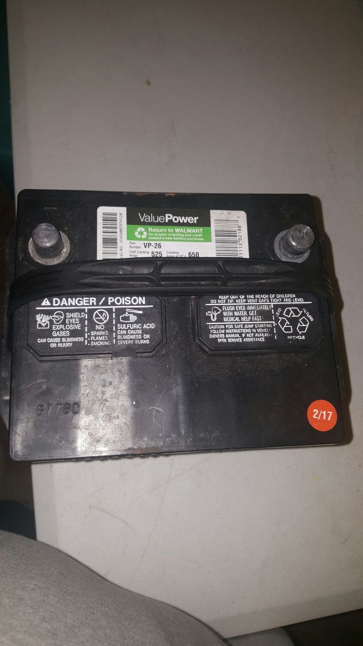 Value Power VP-26 Car Battery