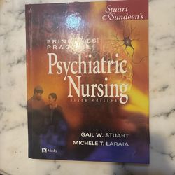 Psychiatric Nursing Sixth Edition 