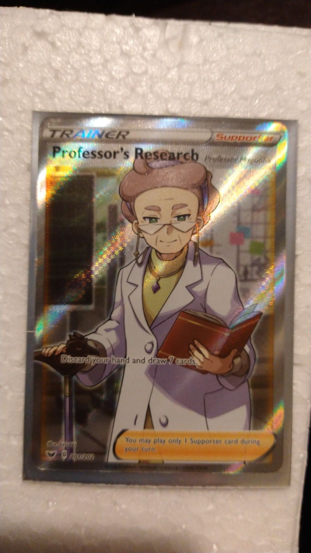 Pokemon card. Full art