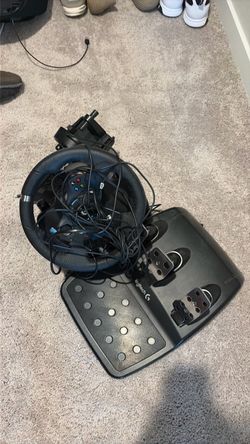 Logitech G Racing Wheel with Pedals and shifter