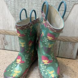 Western Chief Girls' Size 10 Mermaid Tales Rain Boots.  Excellent Condition. Clean, well cared for, lots of life left . Ready for pickup or ship .📦 