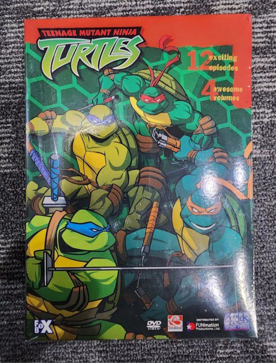 Teenage Mutant Ninja Turtles - Radical Pack Box Set (4 DVD, 2003) (New, Sealed)