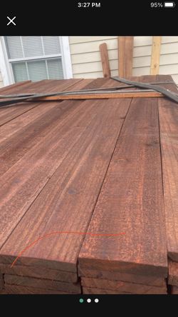 1x4x6 Cedar Prestained Pickets