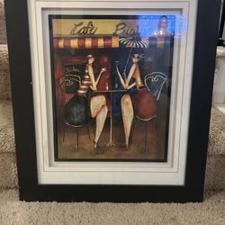 The "Mes Amis I" Art Vintage 