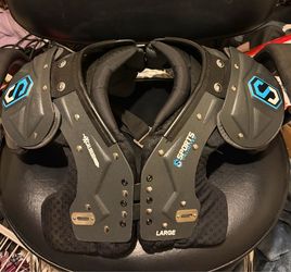 Youth large xcaliber shoulder pads