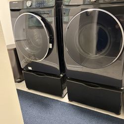 Electric ⚡️ Samsung Washer And dryer Set 