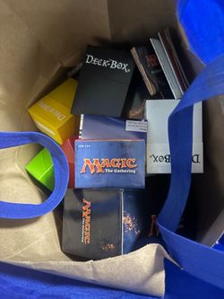 Magic the gathering collection of cards
