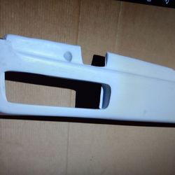 7887 El Camino GMC Caballero rear fiberglass bumper set up for tail lights