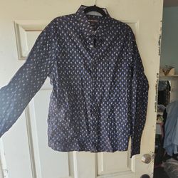 Large Michael Kors Slim Fit Dress Shirt
