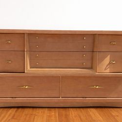 Mid Century Modern Bassett Wave Front Dresser