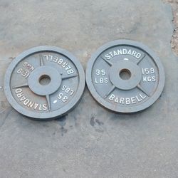 35lb Olympic Weights 