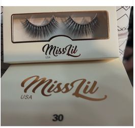 Cosmetics and makeup eyelashes