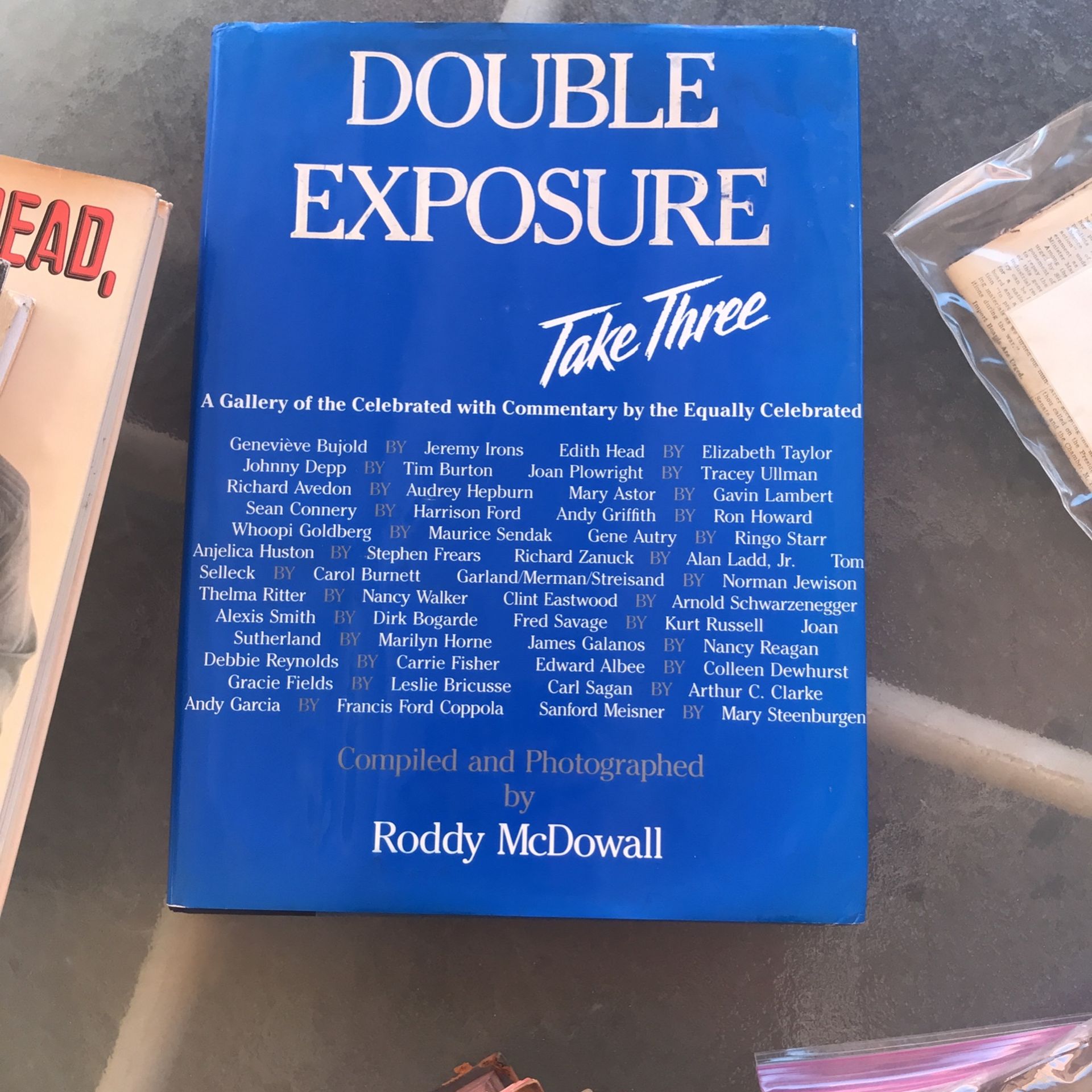 Autographed First Edition Book Double Take By Roddy Mcdowall for Sale ...