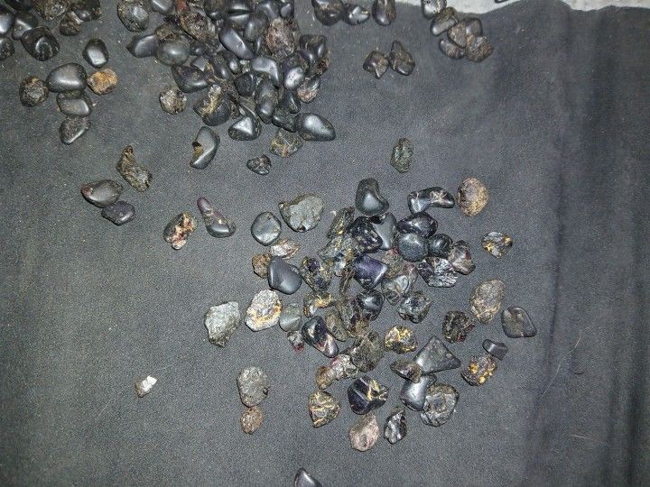 Purple Garnets/Apache Tears