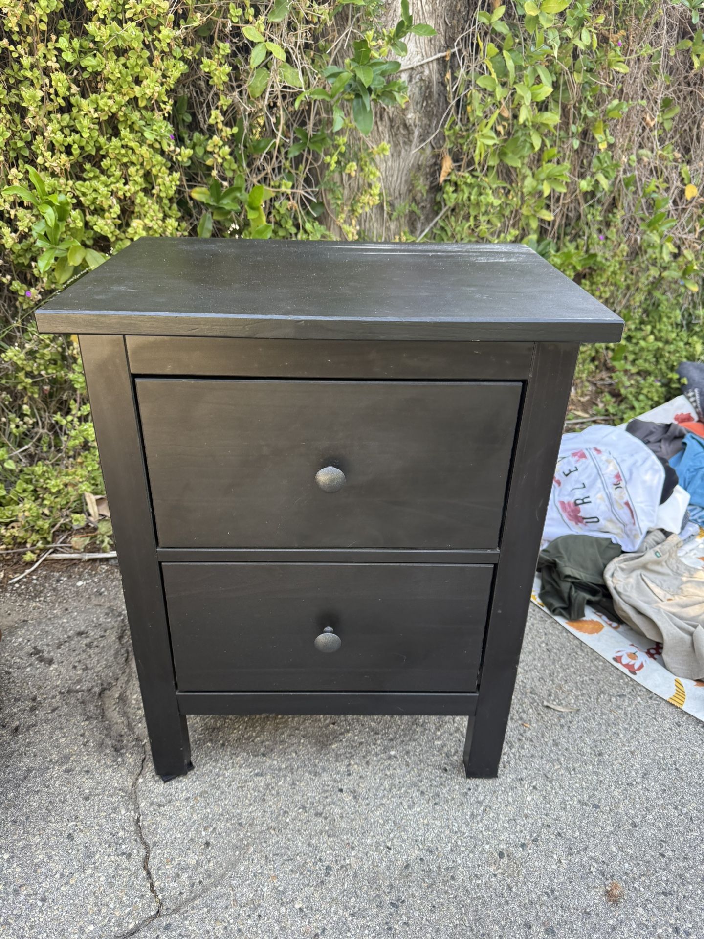 Black Nightstand