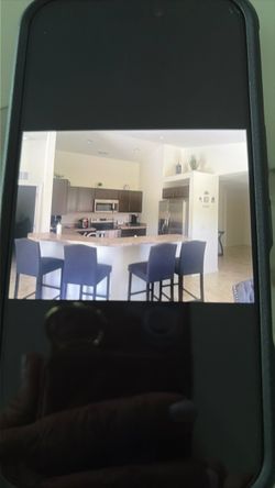 4 counter chairs grey