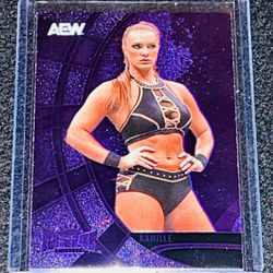 AEW Kamille Purple FX /199 Metal Universe 2025