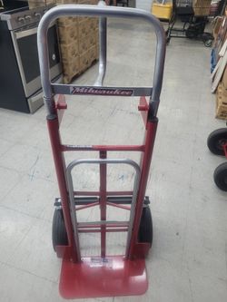 Brand-New Milwaukee 3-1 Convertible Hand Truck Dolly 800 Lbs. No Lower Offers Accepted