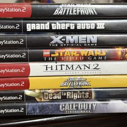 PlayStation 2 PS2 Games complete In Box Tested